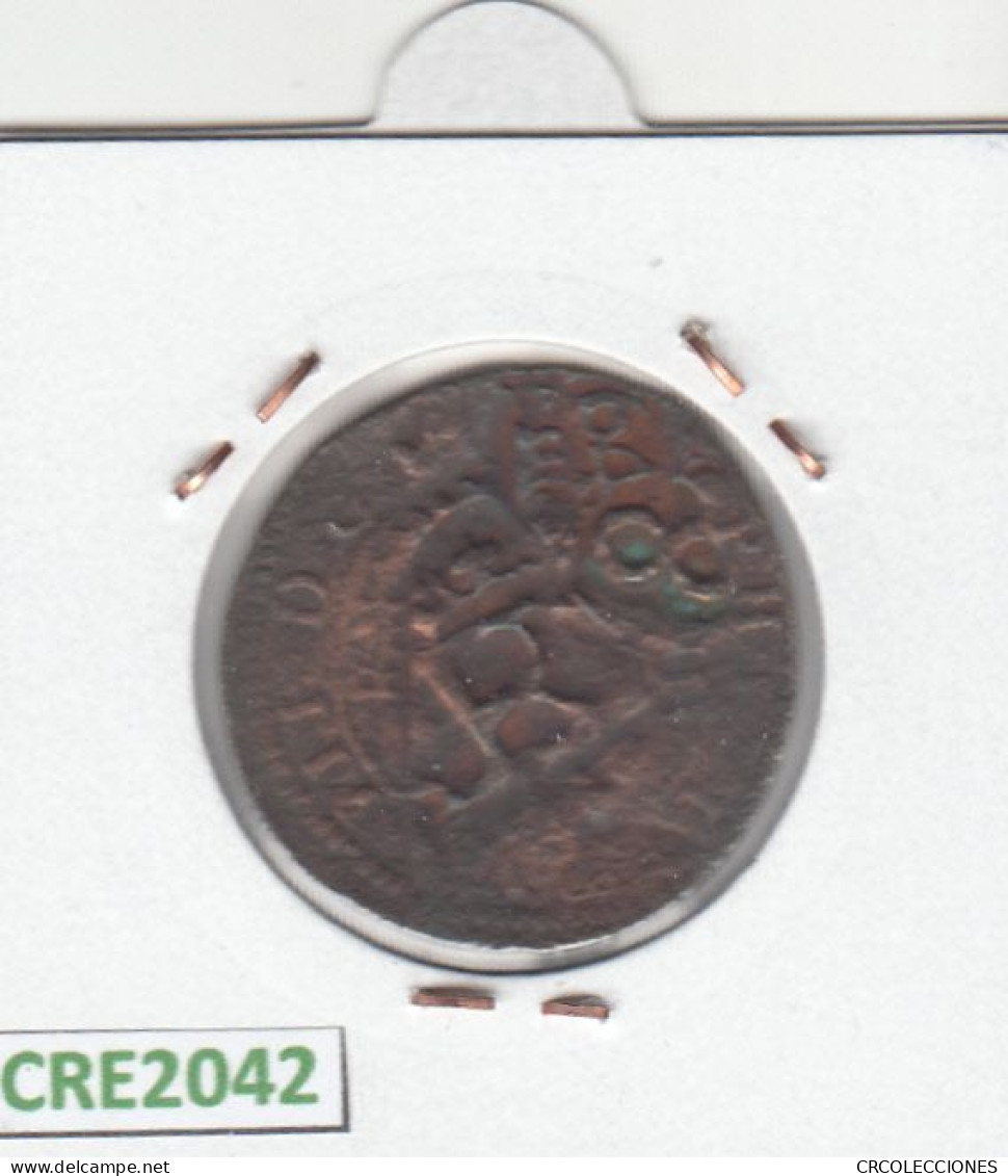 CRE2042 MONEDA ESPAÑA FELIPE IV 8 MARAVEDIS RESELLO SEGOVIA 1641-42 MC - Autres & Non Classés