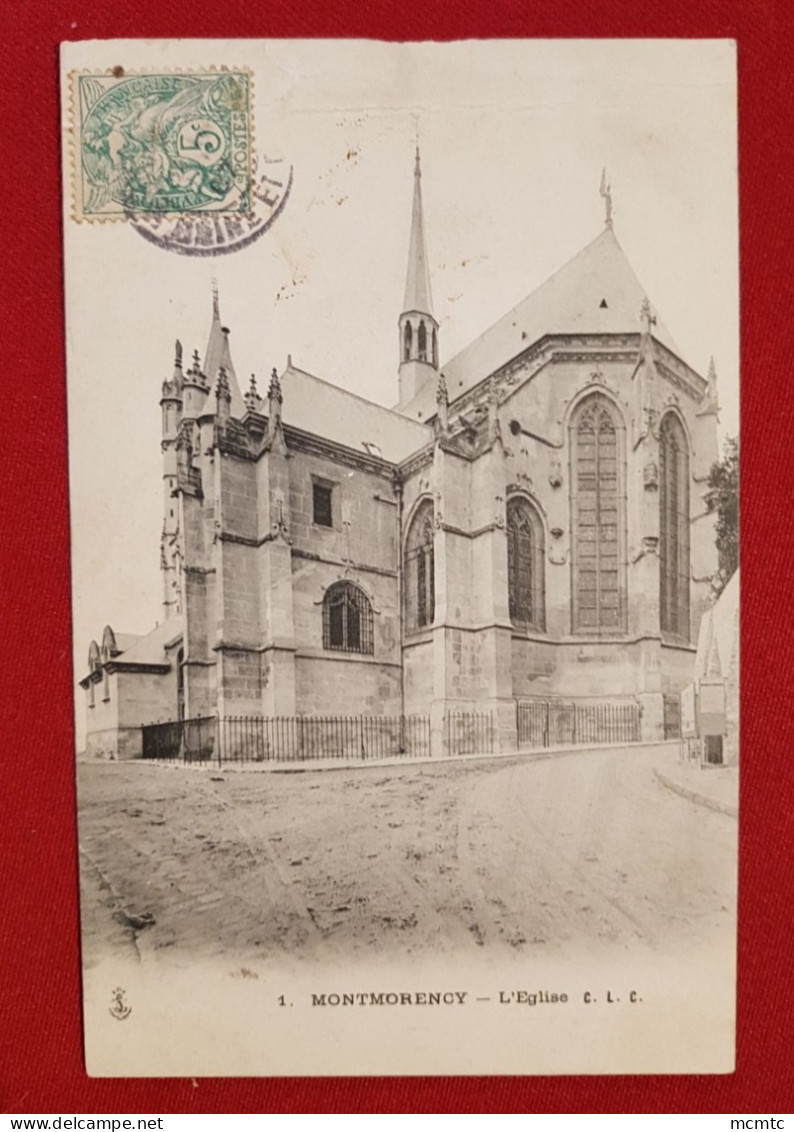 CPA - Montmorency - L'église - Montmorency