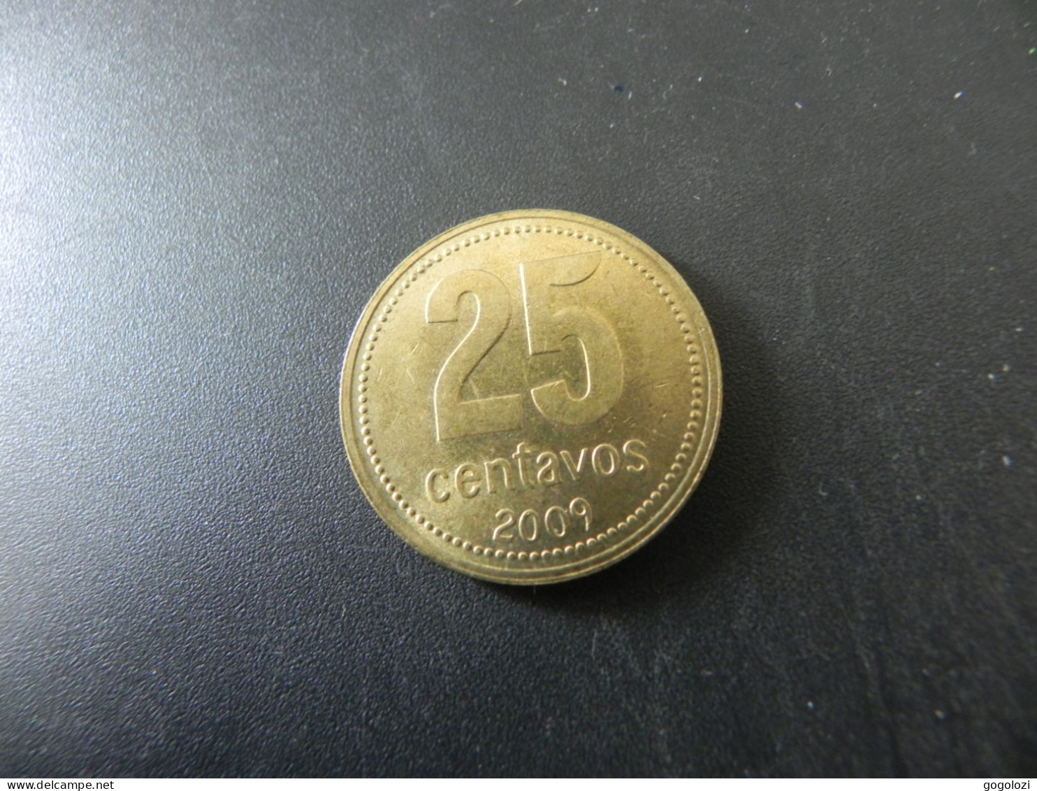 Argentina 25 Centavos 2009 - Argentine