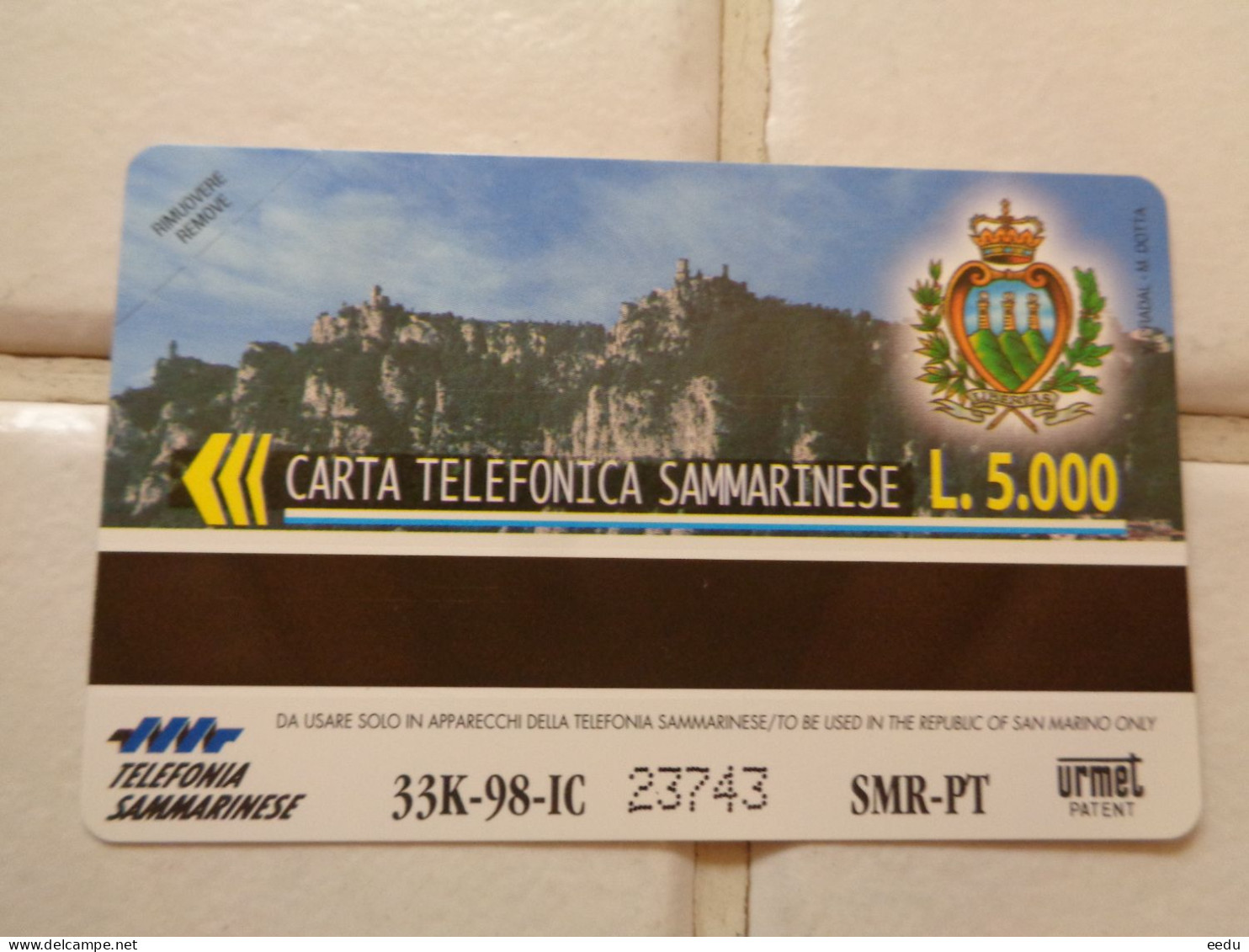 San Marino Phonecard - Saint-Marin