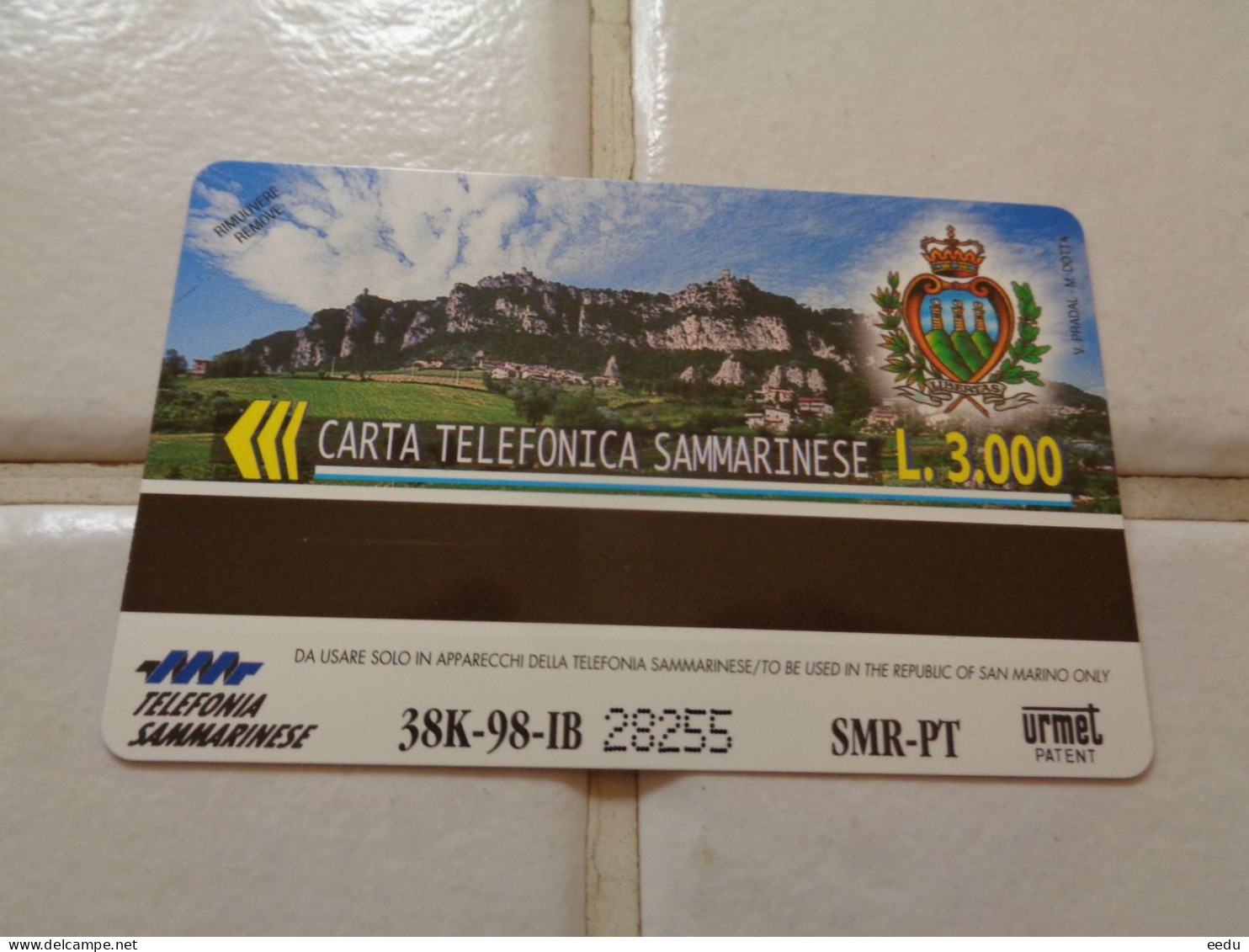 San Marino Phonecard - Saint-Marin