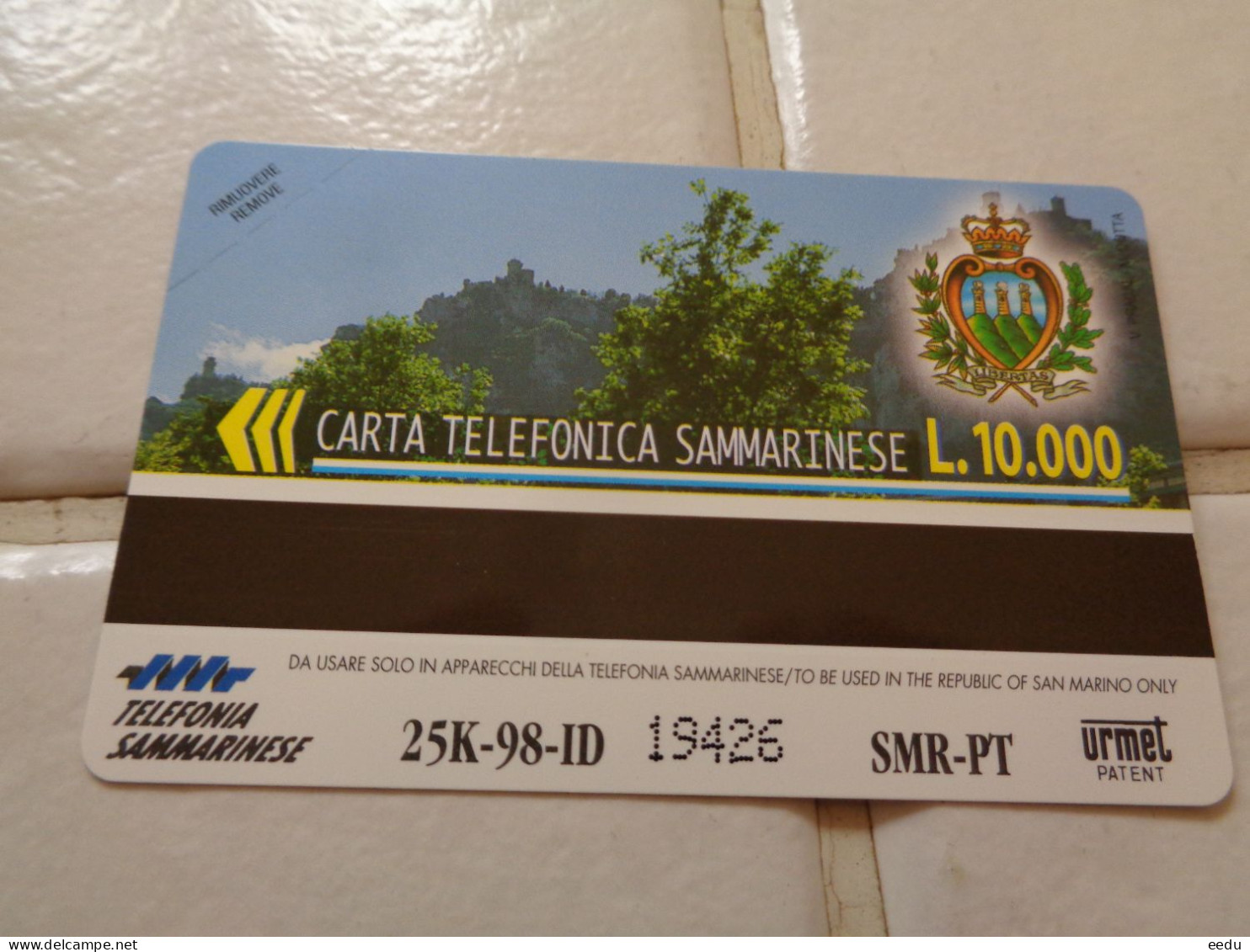 San Marino Phonecard - San Marino