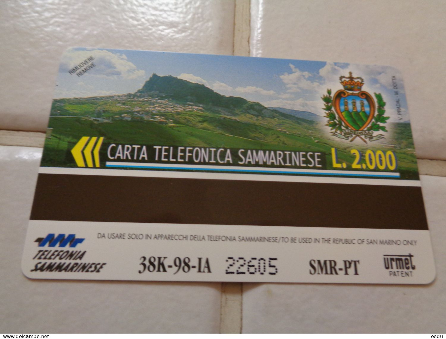 San Marino Phonecard - San Marino