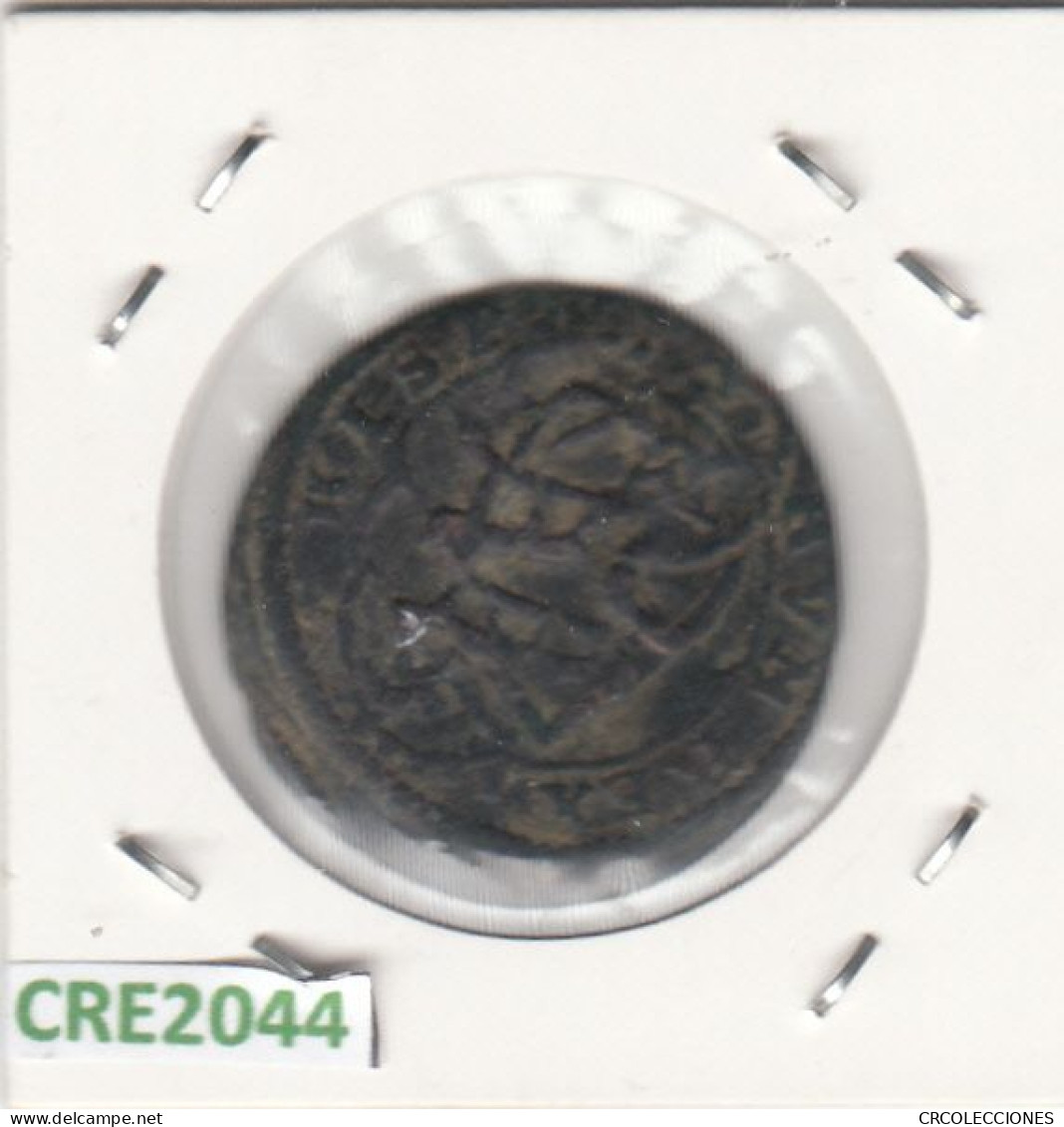 CRE2044 MONEDA ESPAÑA FELIPE IV 8 MARAVEDIS 1641 BC - Autres & Non Classés