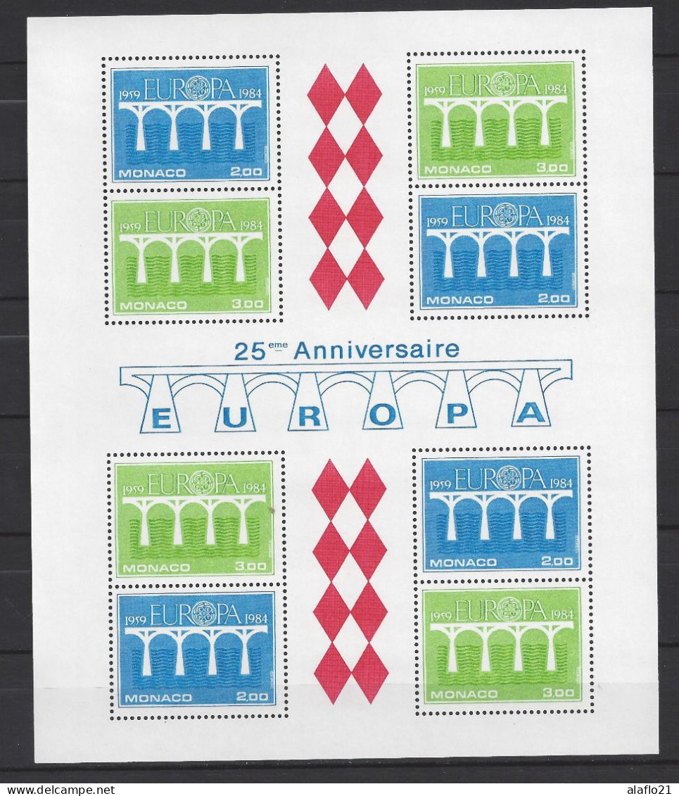 MONACO - BLOC N° 28 - ANNIVERSAIRE CEPT - EUROPA - NEUF SANS CHARNIERE - MNH - Blocks & Sheetlets