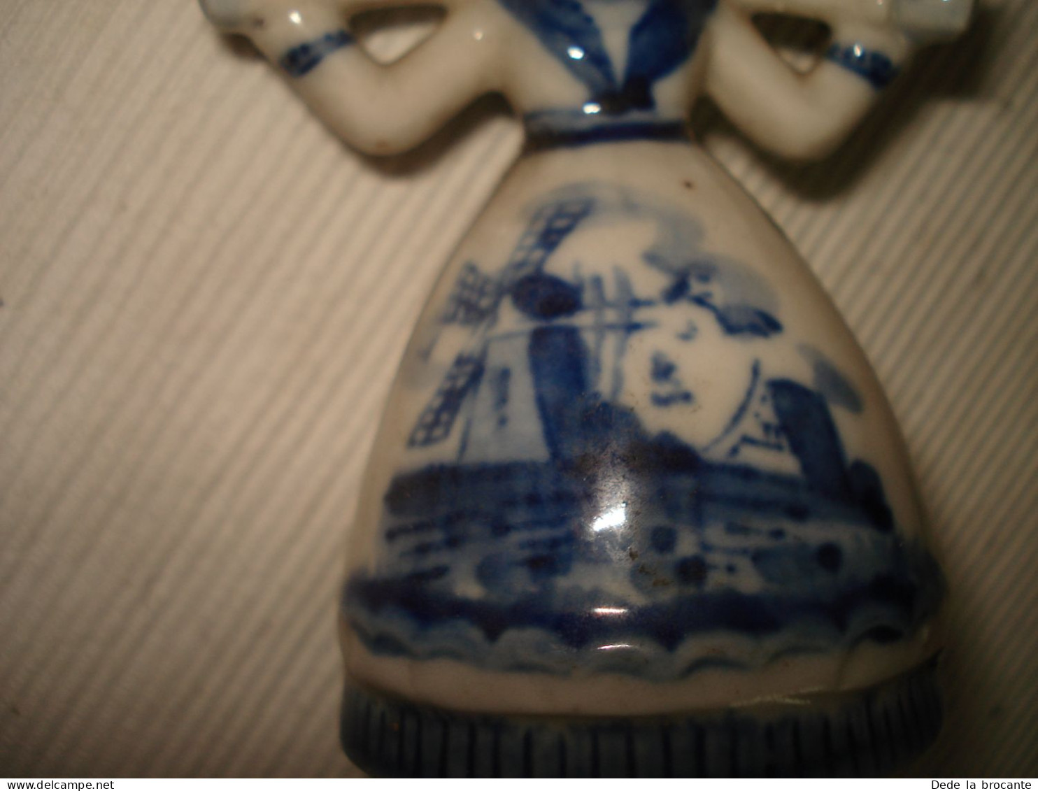 O15 / Très Jolie Porteuse D'eau Avec Accessoires  En Porcelaine De Delft Holland - Delft (NLD)
