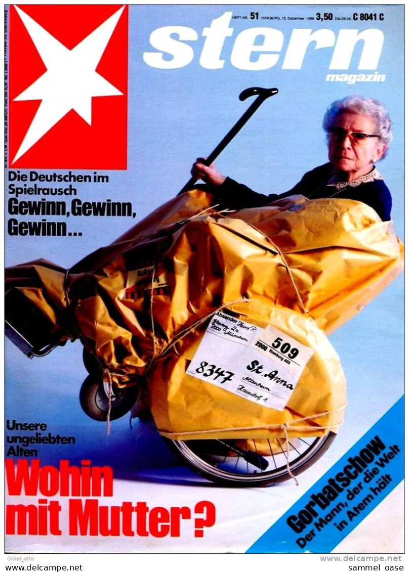 Stern Zeitschrift 1988 Gorbatschow , DDR , Atomenergie - Sonstige & Ohne Zuordnung