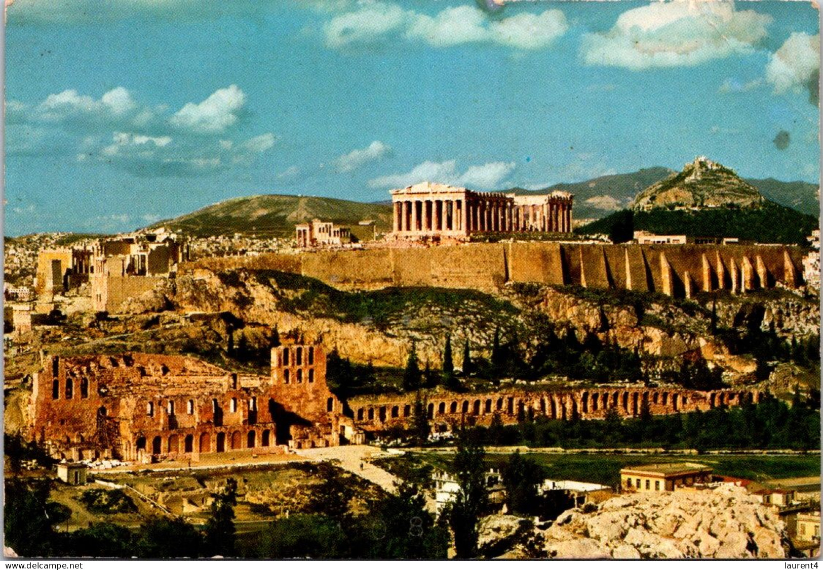 25-9-2023 (2 U 8) Greece (posted To Australia 1975) Athen's Acropolis (UNESCO) - Groenland