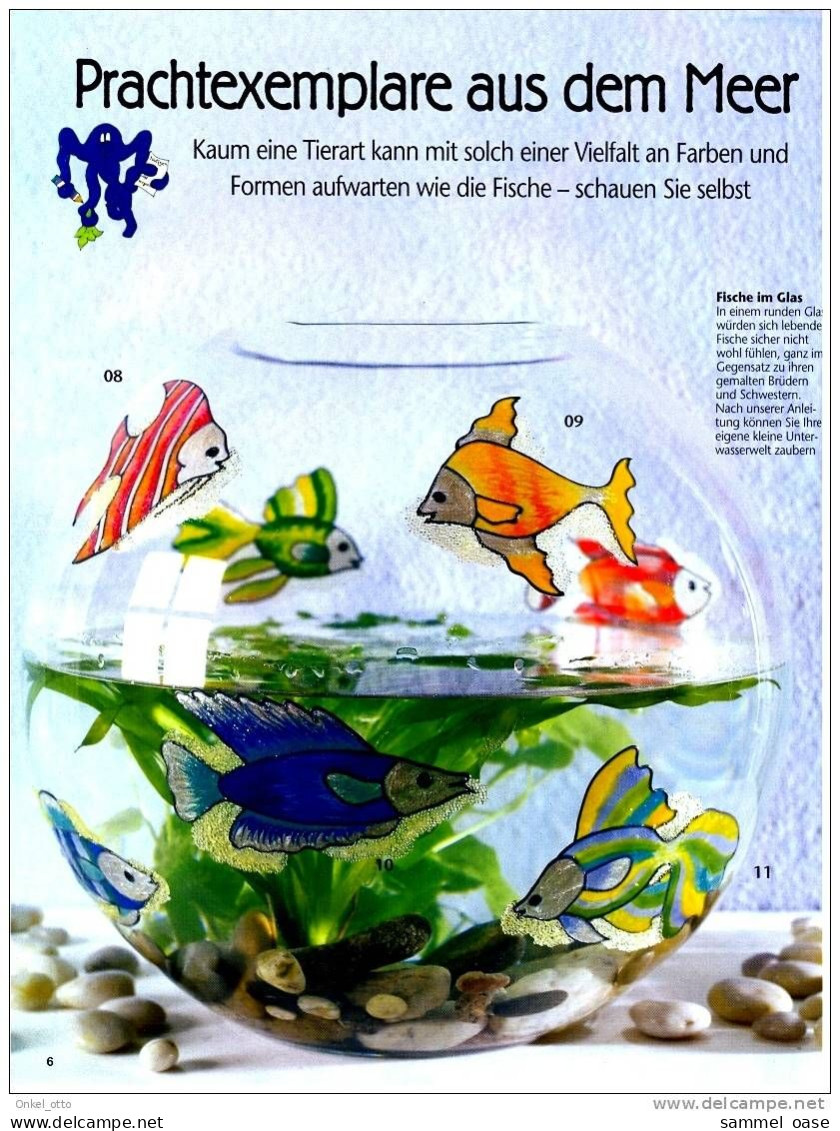 Zeitschrift - Window Color Tiermotive - Anna Spezial - 80 Gute Ideen - Von 2000 - Hobby & Sammeln