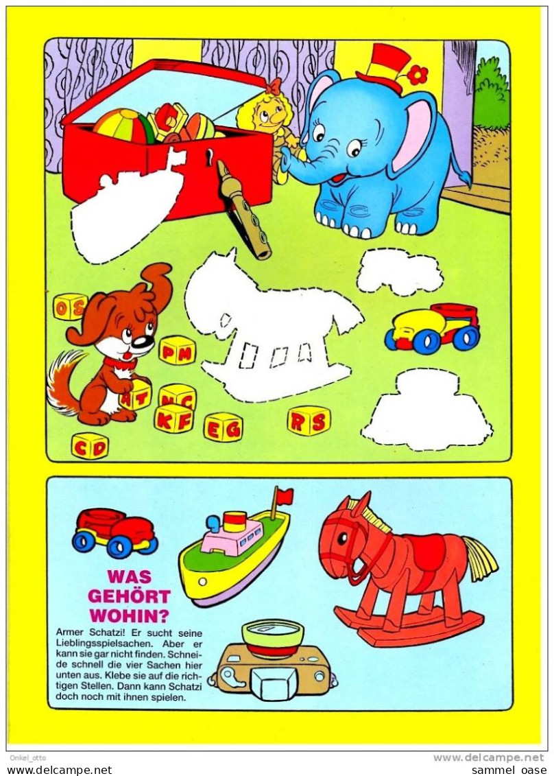 Goldbärchen - Farb Zeitschriften Abenteuer + Spaß Nr. 8 1990 - Kinder- & Jugendzeitschriften