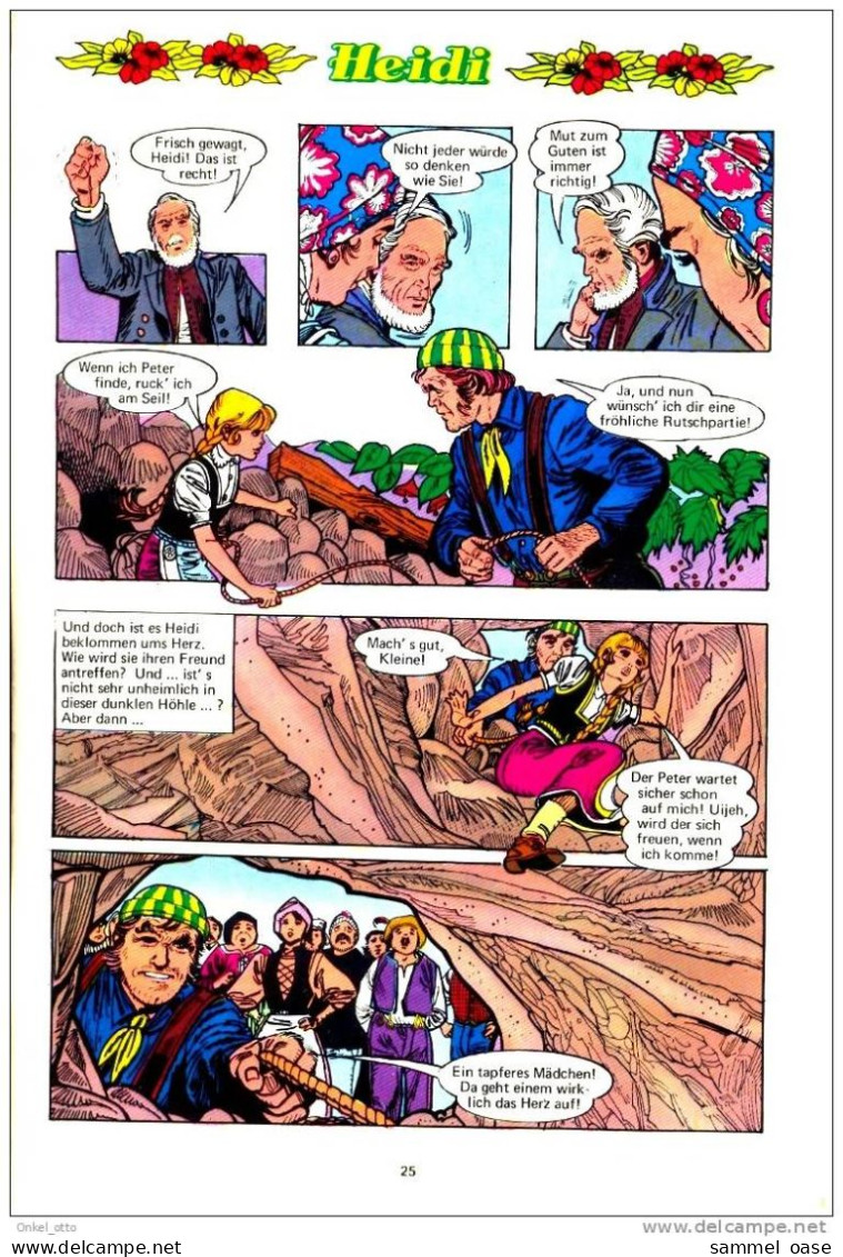 HEIDI Band 21 , Bastei Comic Zur Serie 70er Jahre - Autres & Non Classés