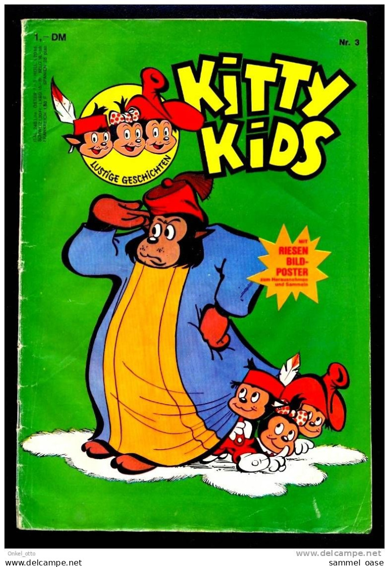 Comics - Kitty Kids Nr. 3 - Lustige Geschichten 1975 - Otros & Sin Clasificación