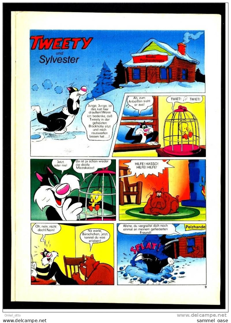 Altes Comics - Schweinchen Dick - Mit Tweety Und Daffy Duck - Otros & Sin Clasificación