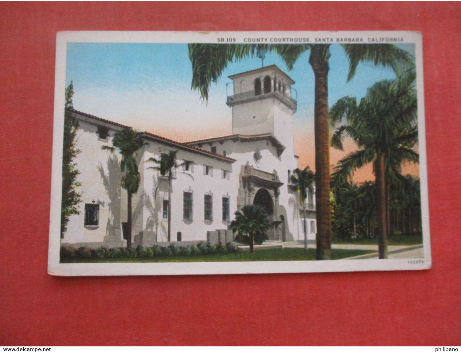 County Courthouse.  Santa Barbara  California > Santa Barbara  .  Ref  6192 - Santa Barbara