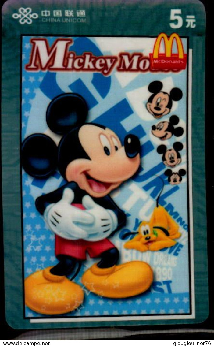 TELECARTE....MICKEY - Disney