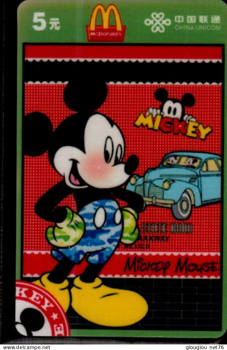 TELECARTE....MICKEY - Disney