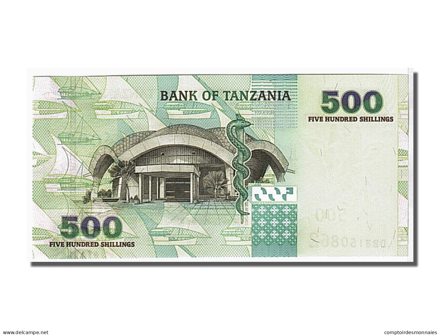 Billet, Tanzania, 500 Shilingi, 2003, KM:35, NEUF - Tansania