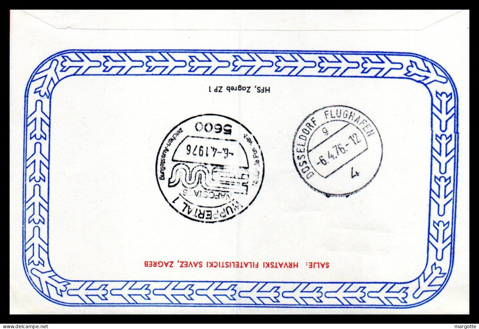 Yougoslavie  Envoi Postal  06/04/1976 - Poste Aérienne