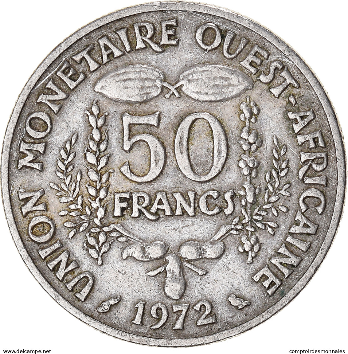 Monnaie, Communauté économique Des États De L'Afrique De L'Ouest, 50 Francs - República Centroafricana