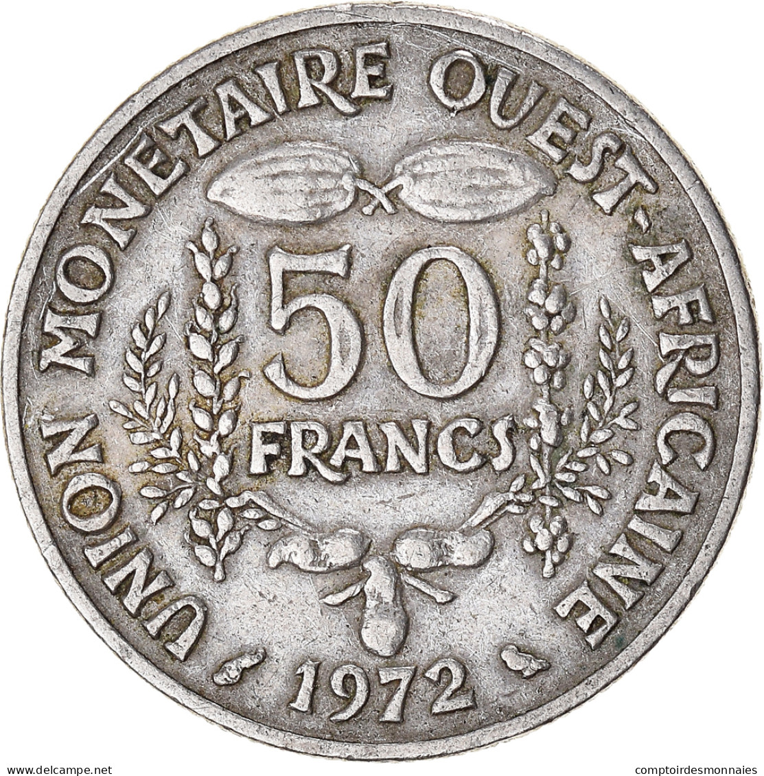 Monnaie, Communauté économique Des États De L'Afrique De L'Ouest, 50 Francs - Central African Republic