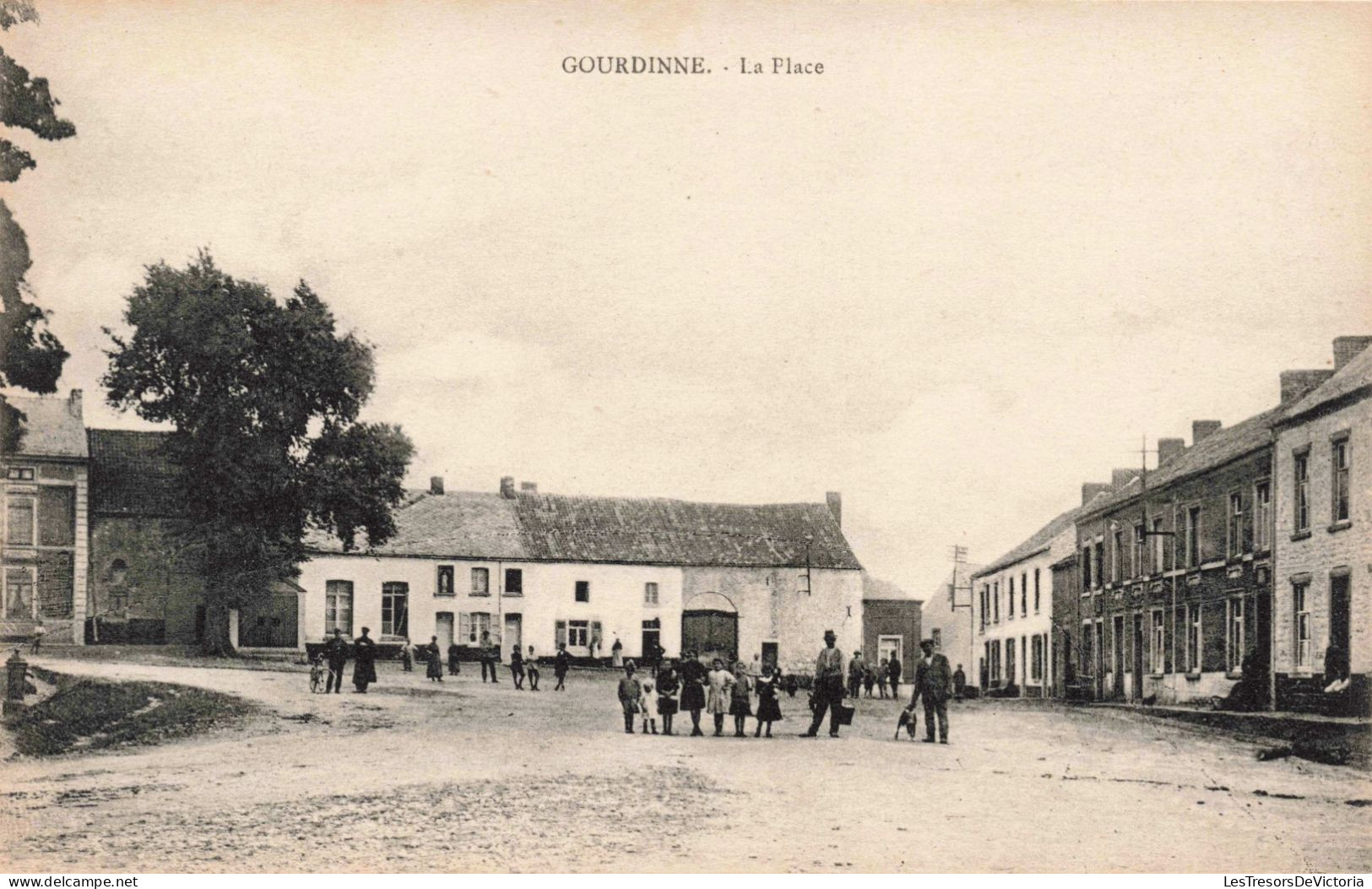 BELGIQUE - Gourdinne - La Place - Carte Postale Ancienne - Walcourt