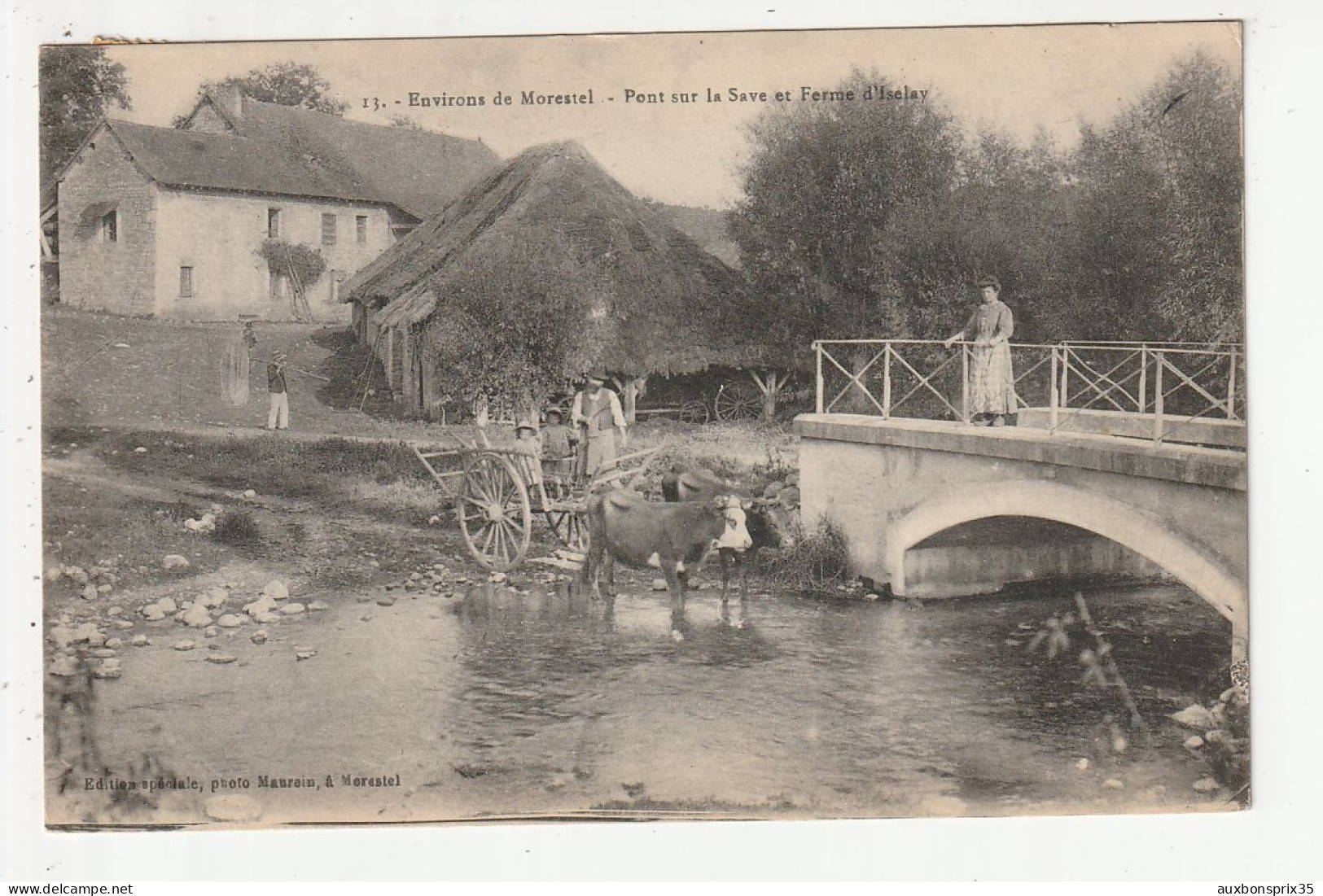 ENVIRONS DE MORESTEL - PONT SUR LE SAVE ET FERME D'ISELAY - 38 - Morestel