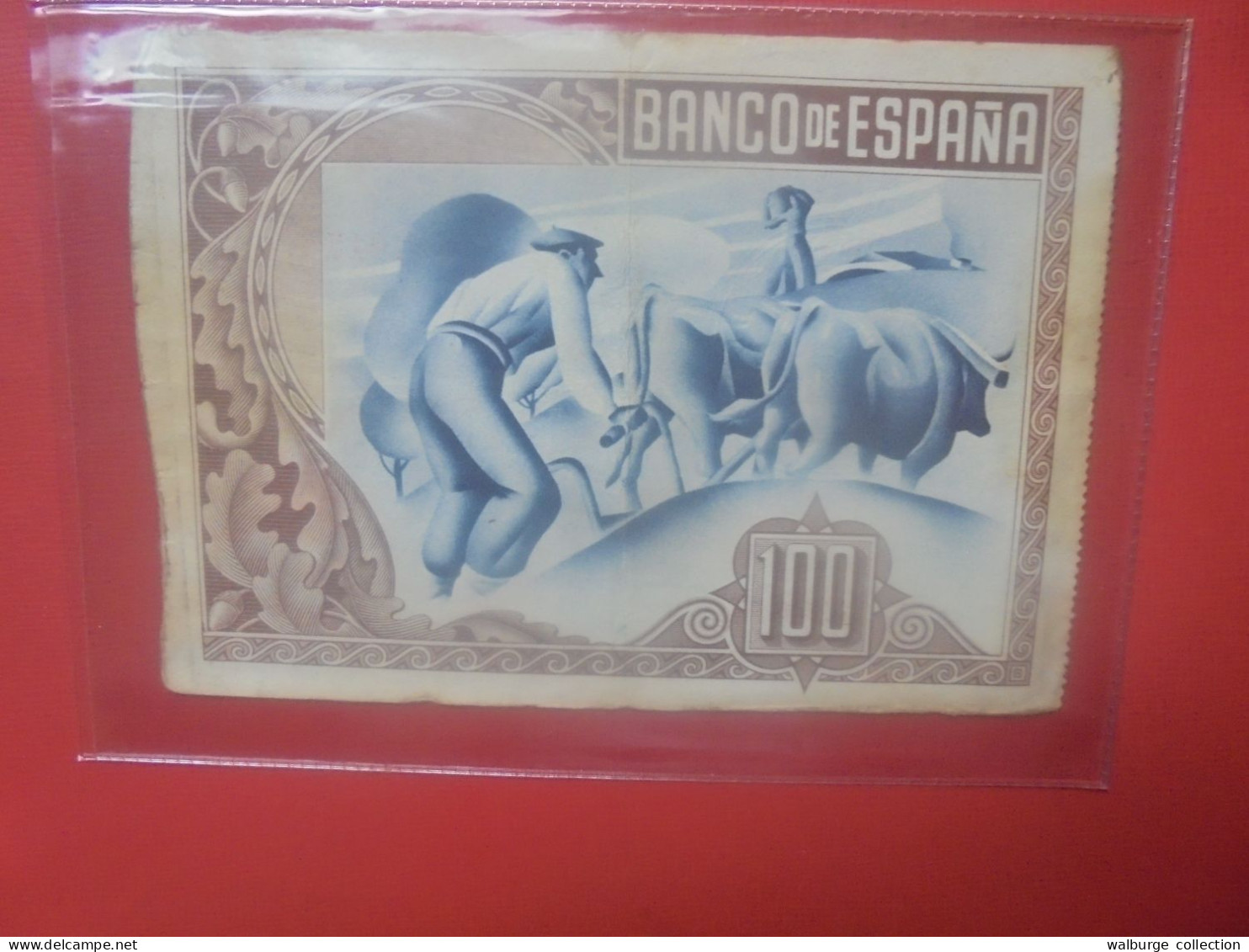 ESPAGNE 100 PESETAS 1937 "BILBAO" Circuler (B.30) - 100 Pesetas