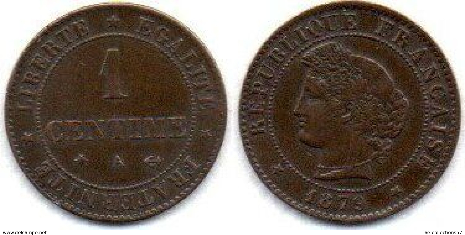 MA 26882 / 1 Centime 1879 A Cérès SUP - 1 Centime