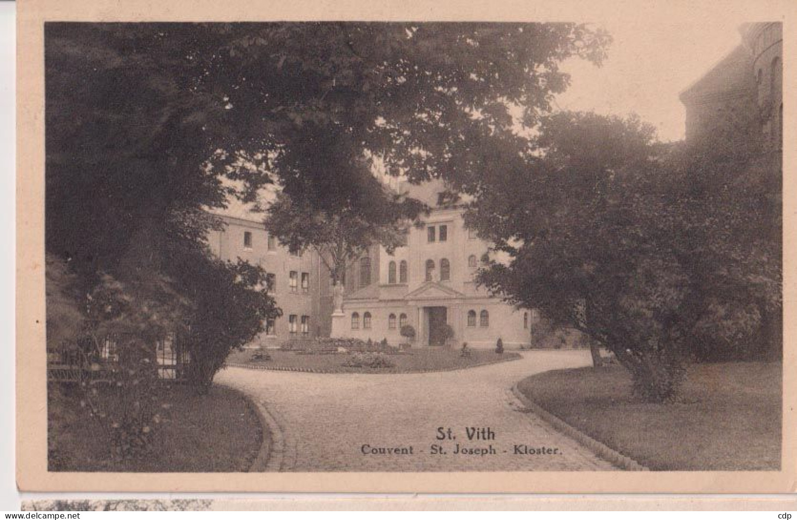 Cpa Saint-vith  Couvent - Sankt Vith