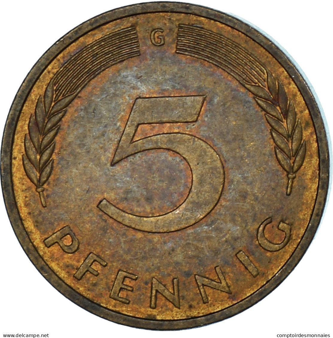 Monnaie, Allemagne, 5 Pfennig, 1985 - 5 Pfennig