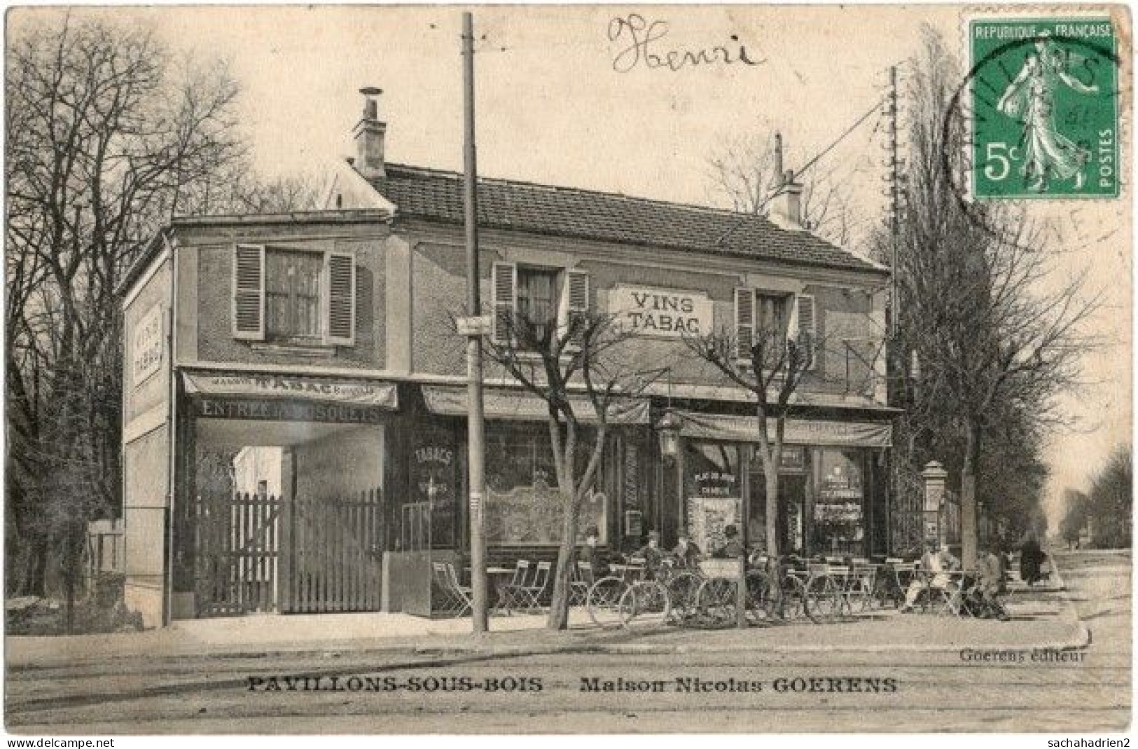93. PAVILLONS-SOUS-BOIS. Maison Nicolas Goerens - Les Pavillons Sous Bois