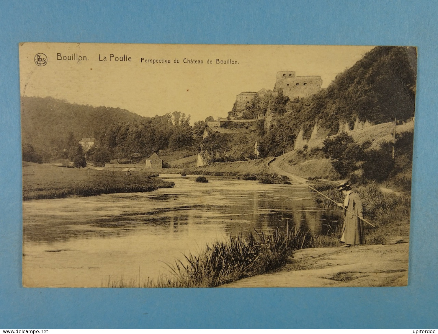 Bouillon La Poulie Perspective Du Château De Bouillon - Bouillon