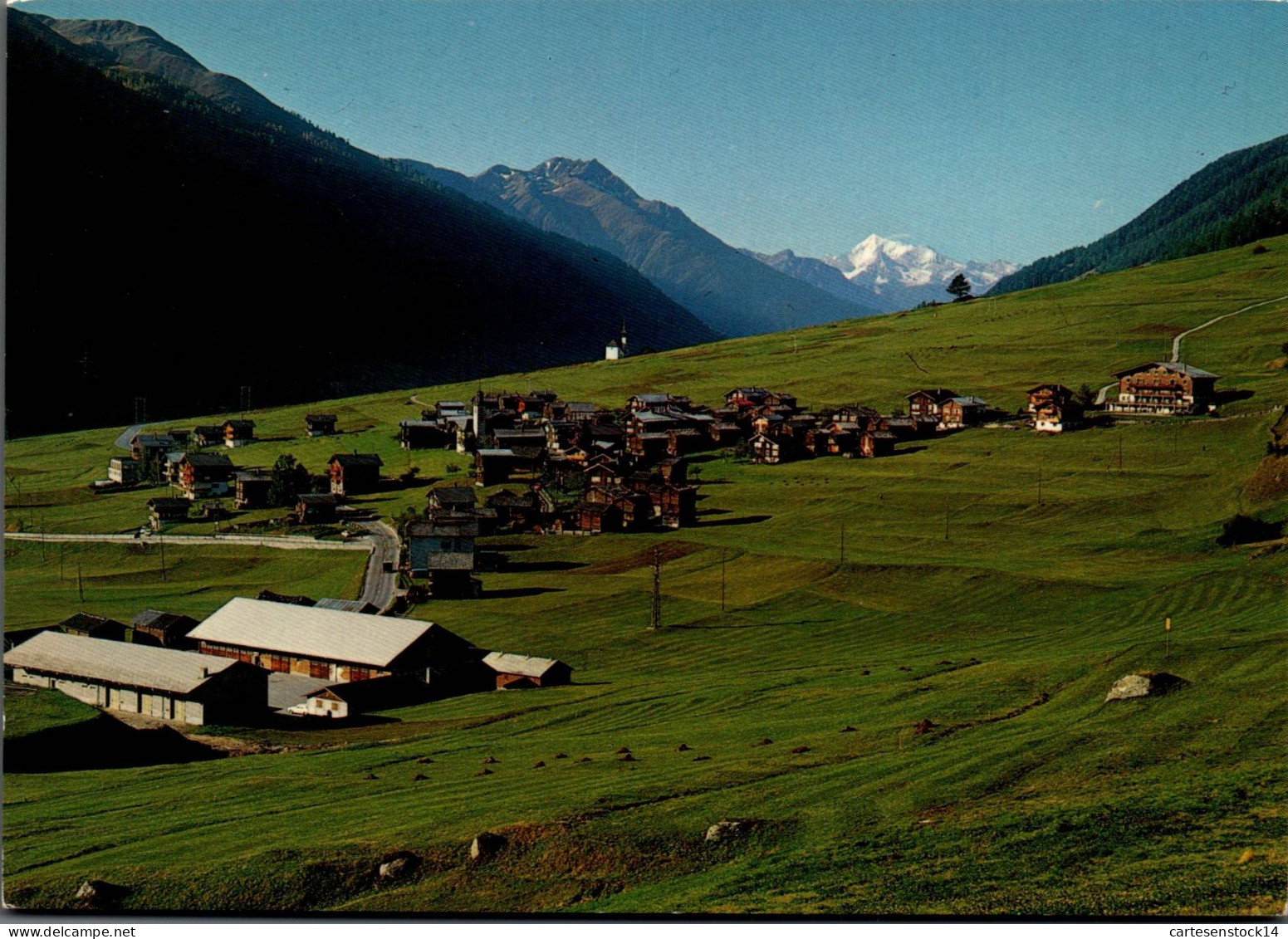 N°40732 Z -cpsm Gluringen -Wallis Weisshorn- - Gluringen