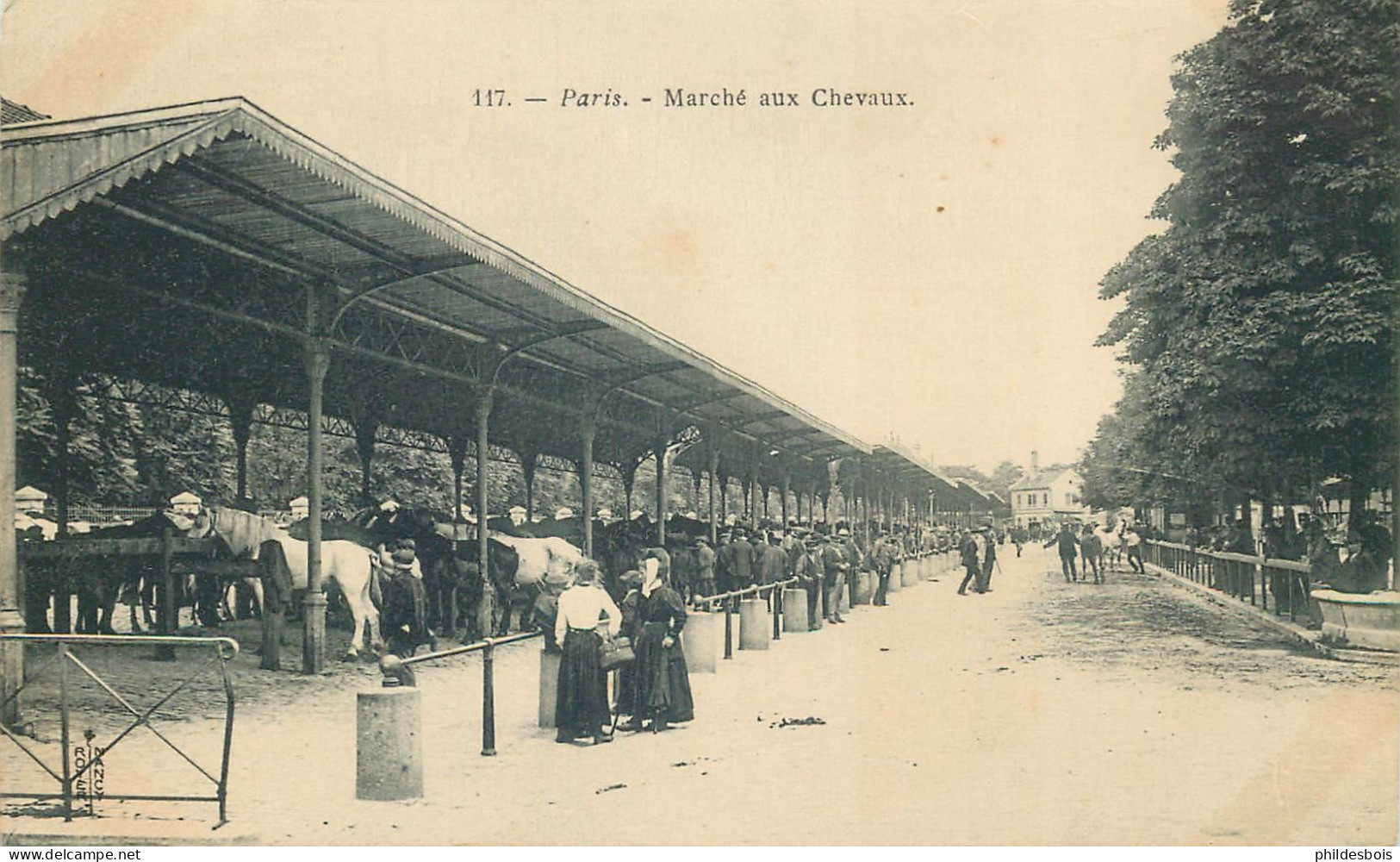 PARIS 13eme Arrondissement  Marché Aux Chevaux - Distretto: 13