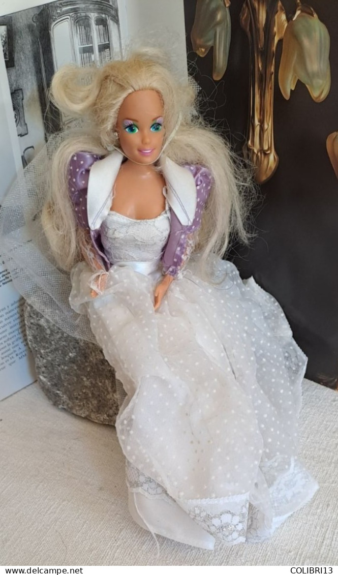 BARBIE MARIEE Robe De Tulle Blanc MATTEL 1966 - Barbie