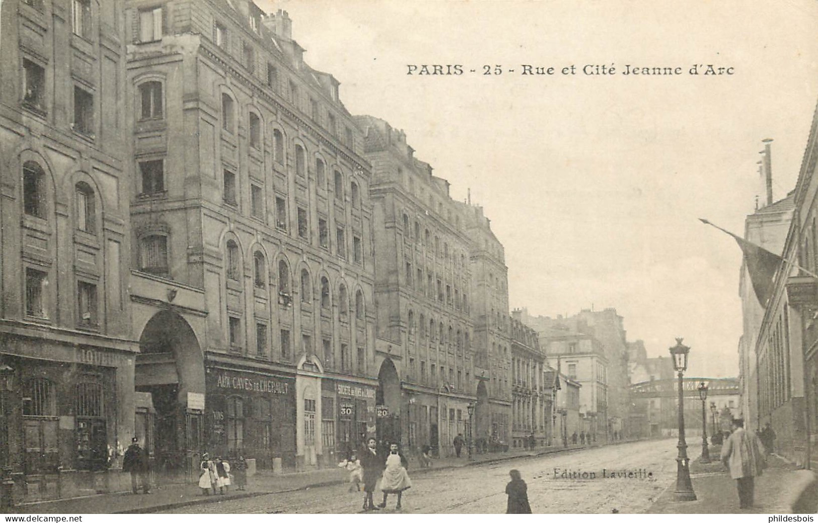 PARIS 13eme Arrondissement   Rue Et Cité Jeanne D'Arc - Arrondissement: 13