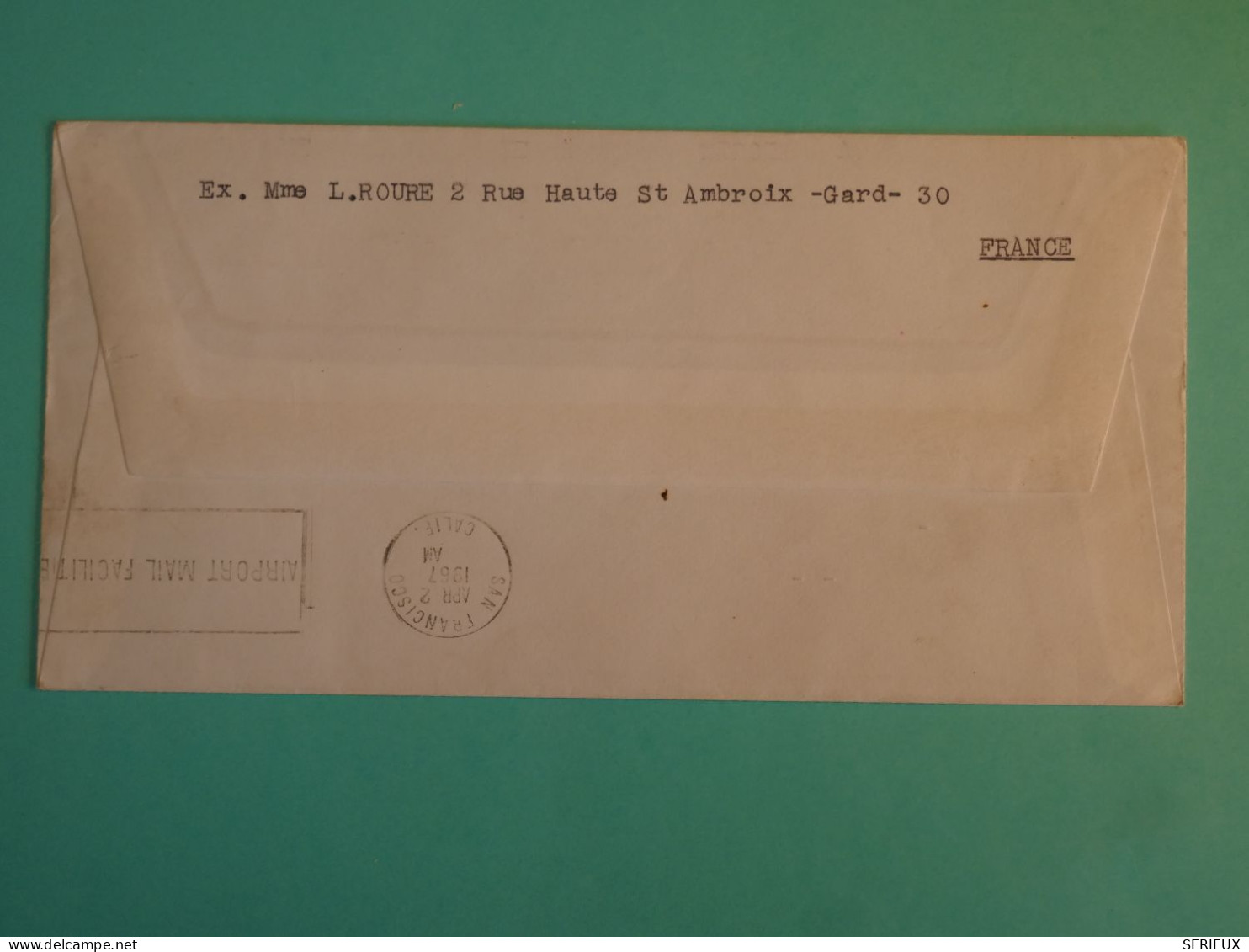 DB19 FRANCE BELLE  LETTRE  +++ 1967   1ER VOL PARIS NEW YORK CLIPPER +AFF. PLAISANT+++++ - 1960-.... Cartas & Documentos