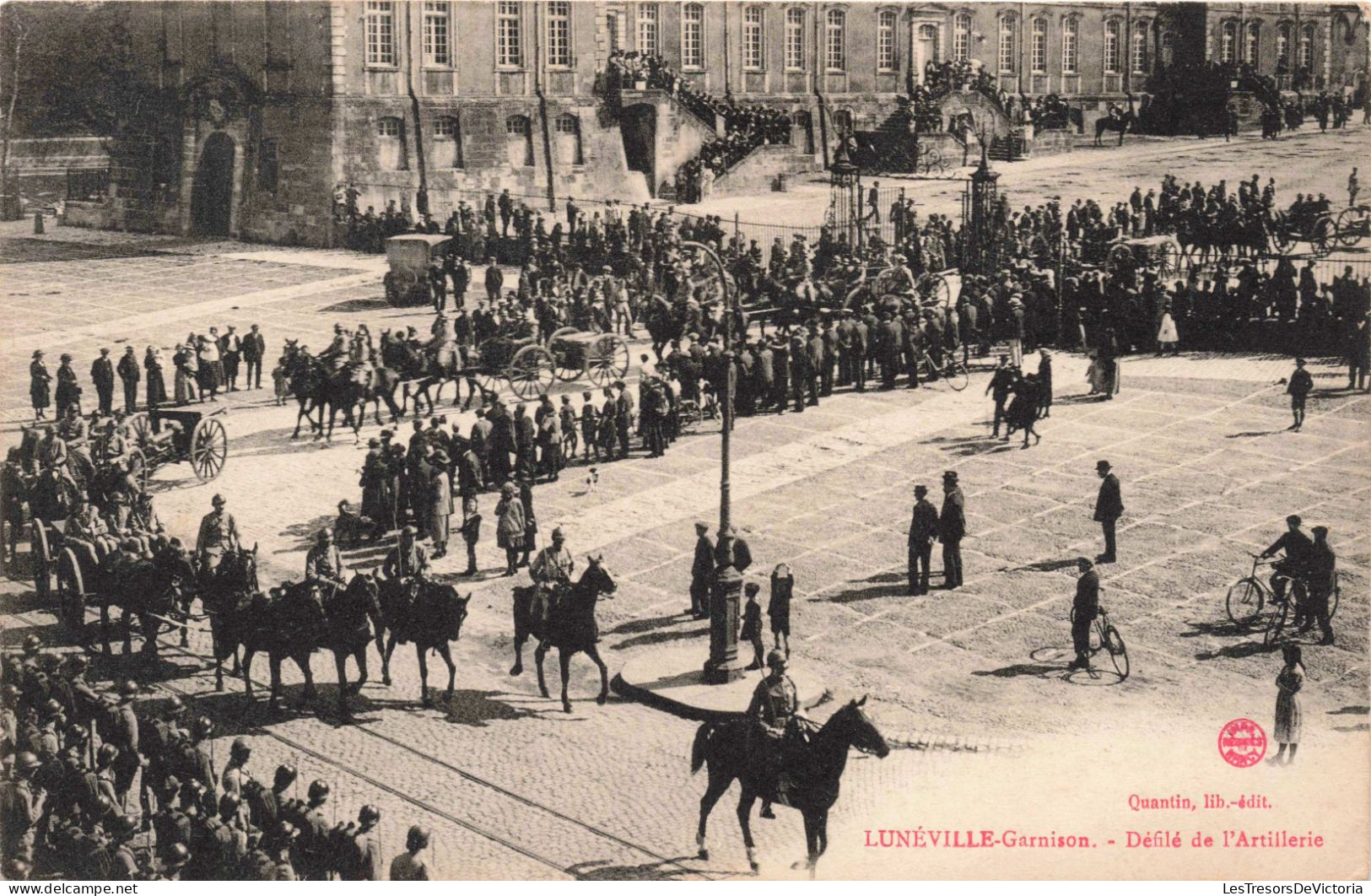 FRANCE - Lunéville - Défilé De L'Artillerie - Carte Postale Ancienne - Luneville