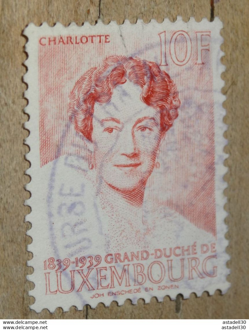 LUXEMBOURG : 1939 The 100th Anniversary Of Independence ,  Oblitéré ............ CL1-4-1c - Used Stamps