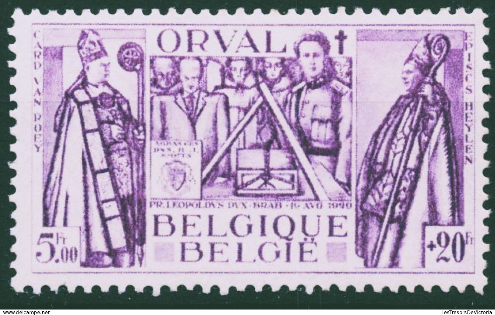 Timbres Belgique -1933 - Série Dite Grande Orval - COB 636/74* - Cote 1100 - Nuovi