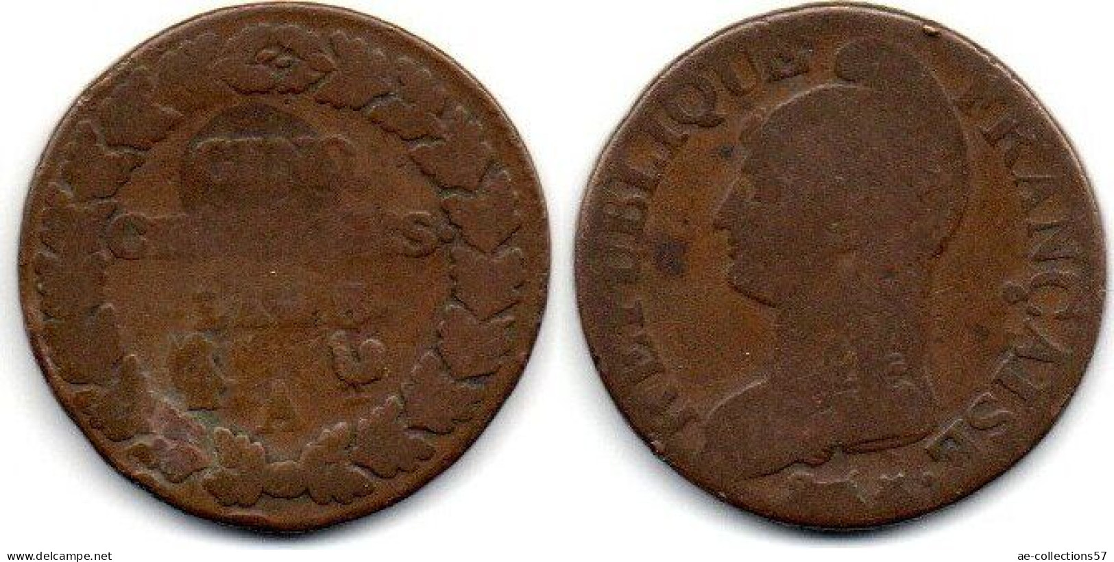 MA 27406 /  5 Centimes An 5 A TB - 1795-1799 Directoire