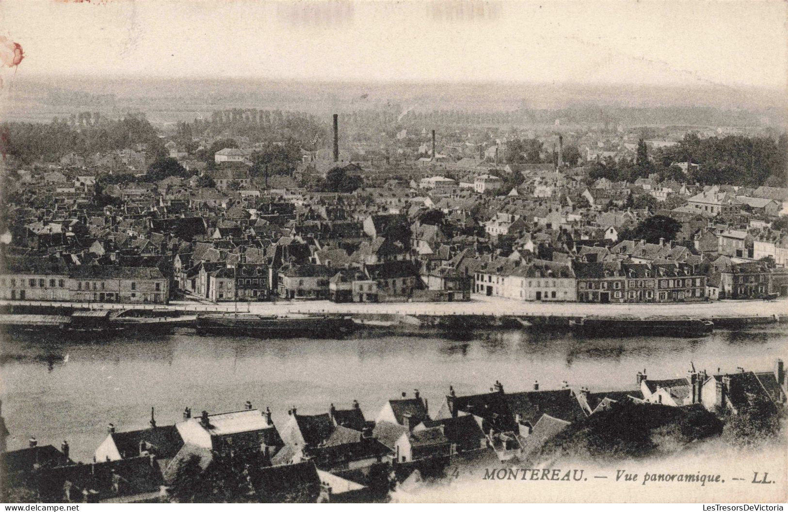 FRANCE - Montereau - Vue Panoramique - LL - Carte Postale Ancienne - Montereau