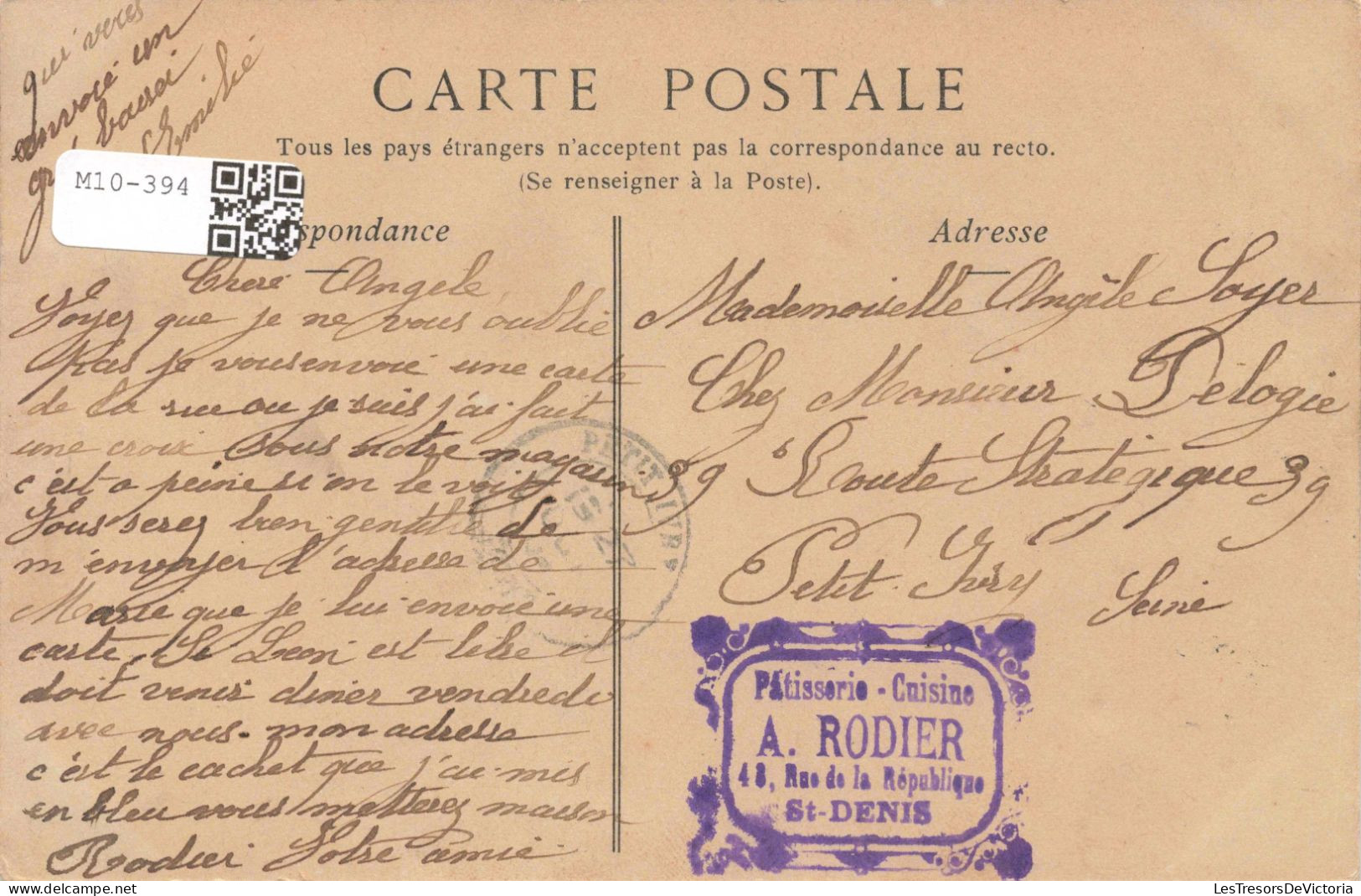 FRANCE - Saint Denis - Rue De La République - Collection ND Phot - Animé - Carte Postale Ancienne - Rosny Sous Bois