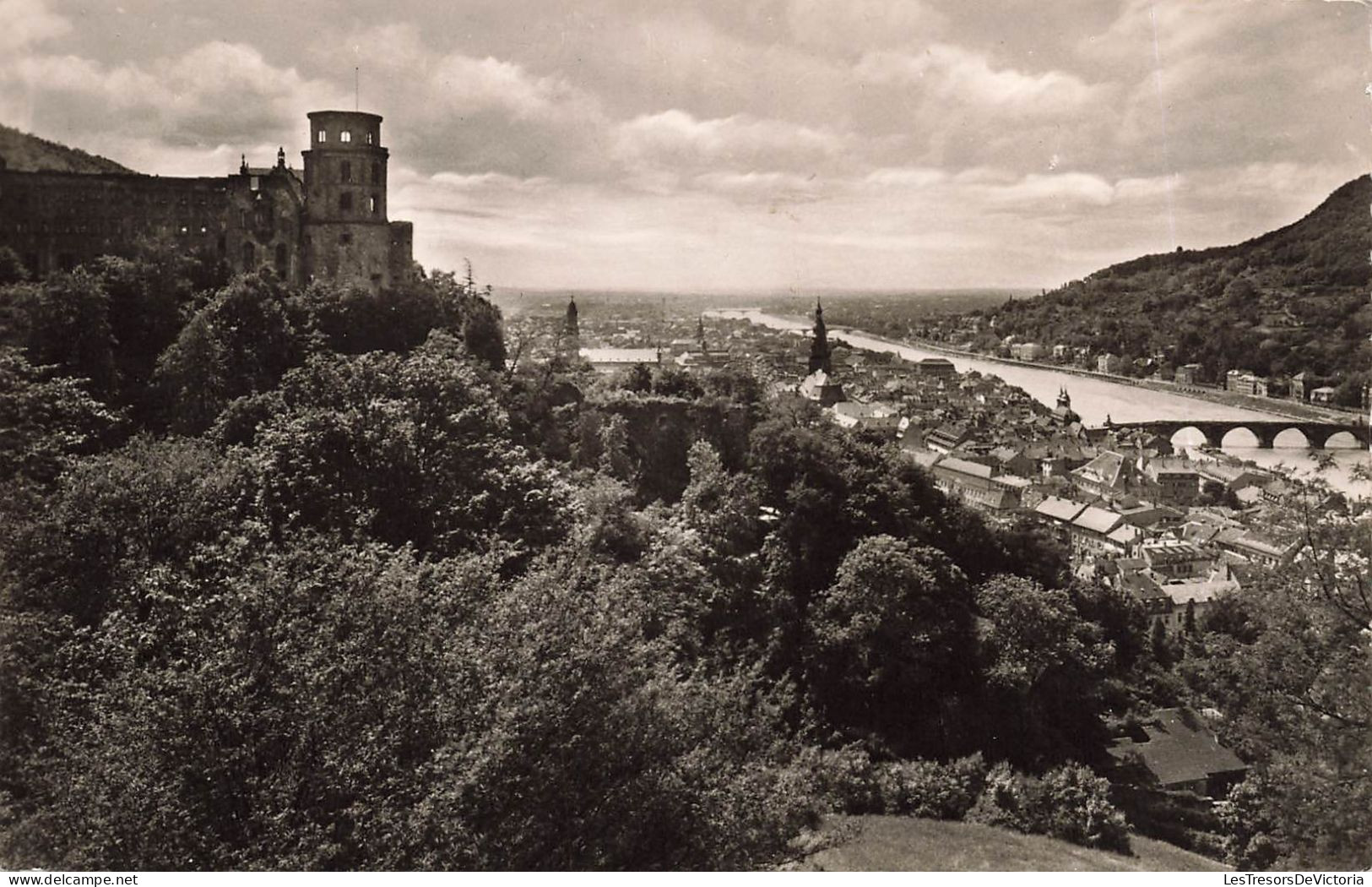 ALLEMAGNE - Heidelbereg - Abendstimmung - Carte Postale Ancienne - Heidelberg