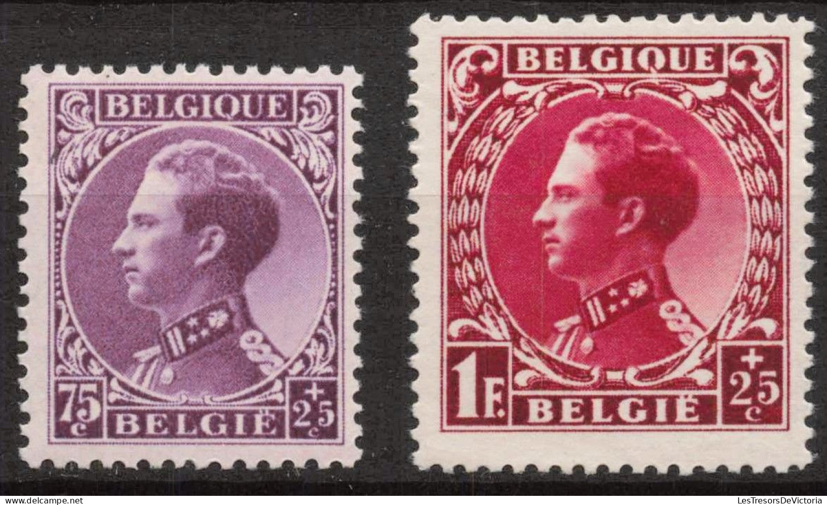 Timbres Belgique -1934 - COB 390/93**MNH - Cote 135 - Unused Stamps