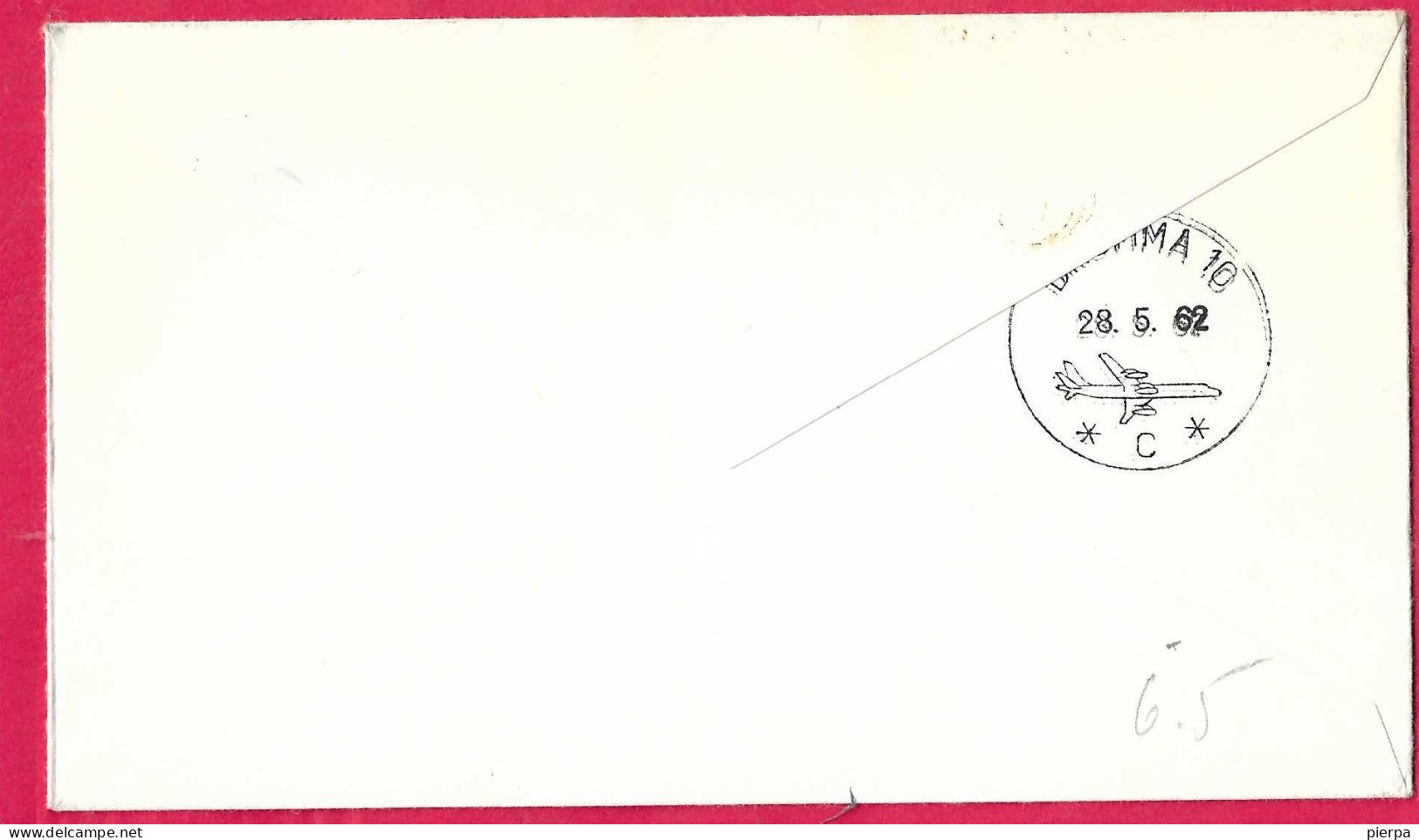 SVERIGE - FIRST FLIGHT FROM  UMEA TO BROMMA *27.5.1962* ON ENVELOPE - Brieven En Documenten