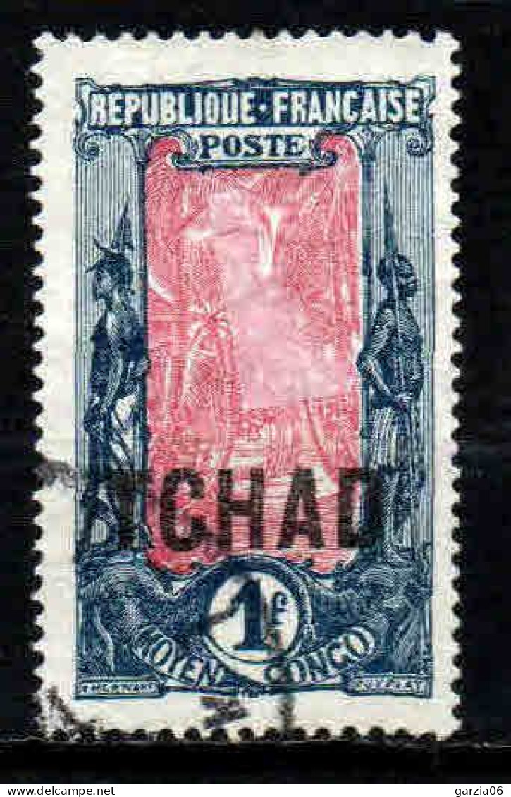 Tchad  - 1922 -  Tb AEF Surch-  N° 16 - Oblit - Used - Oblitérés