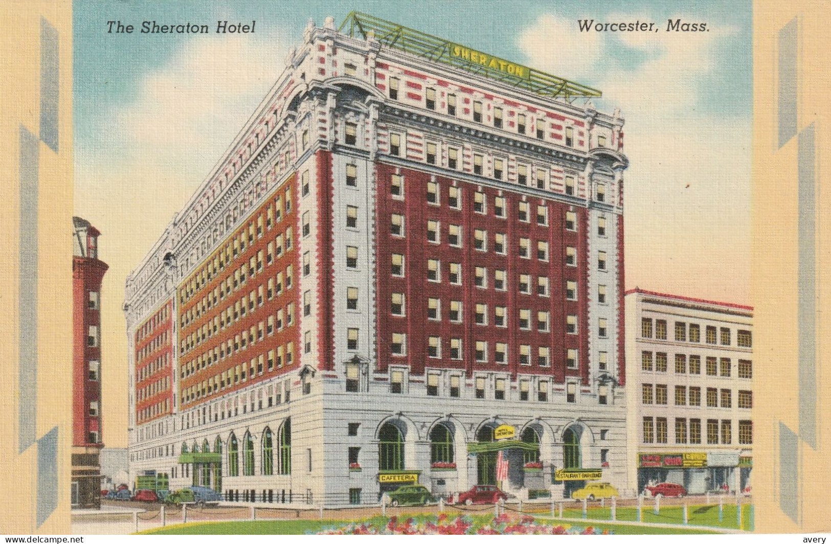 Worcester, Massachusetts  The Sheraton Hotel - Worcester