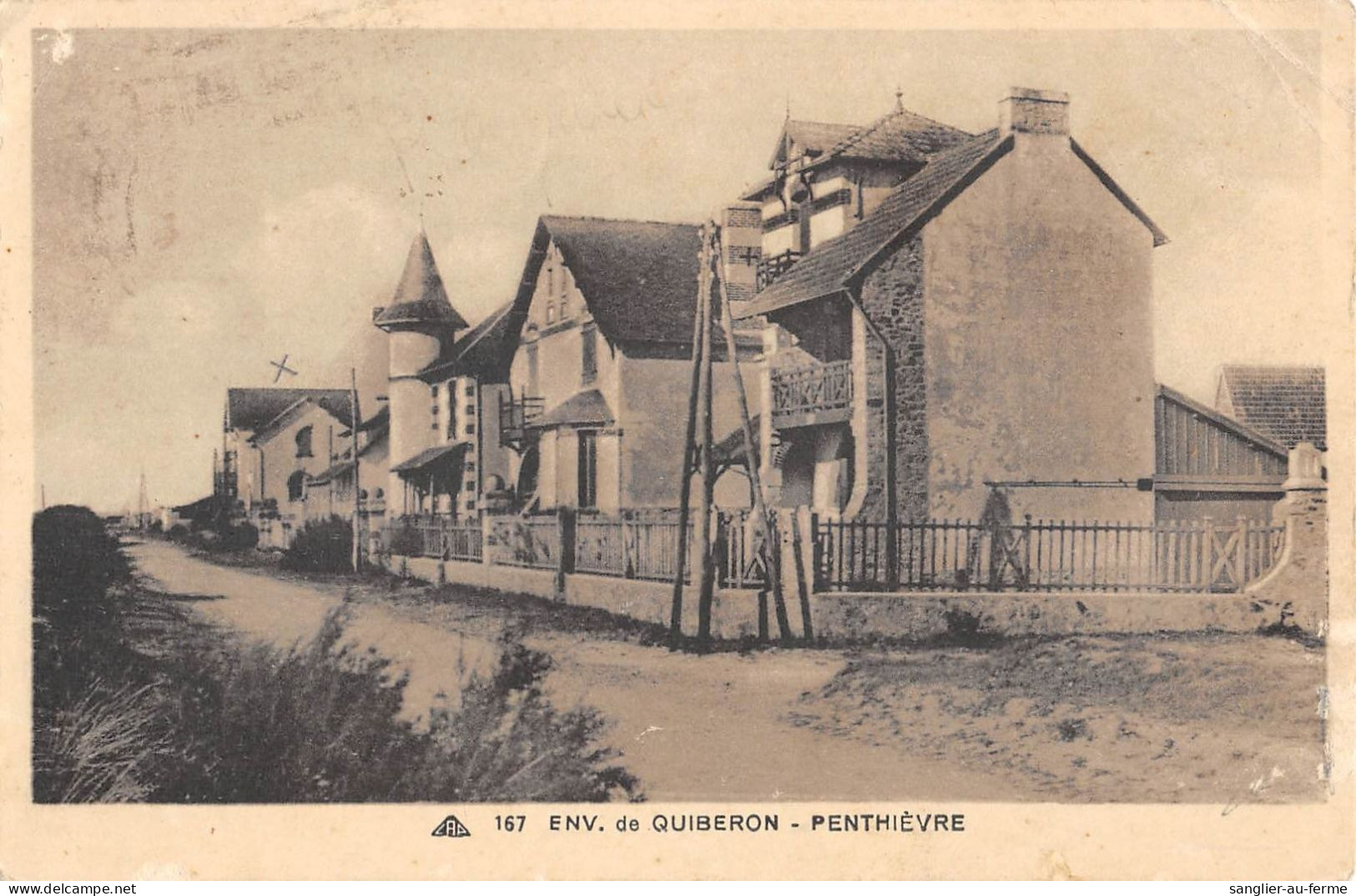 CPA 56 ENVIRONS DE QUIBERON PENTHIEVRE - Altri & Non Classificati