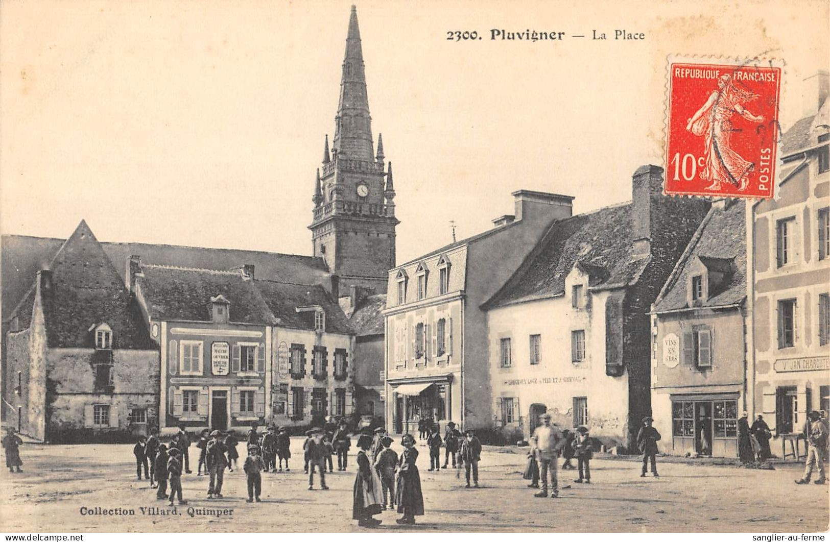 CPA 56 PLUVIGNER / LA PLACE - Altri & Non Classificati